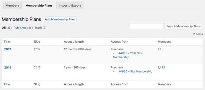 WooCommerce Memberships: Fixed Date Plans